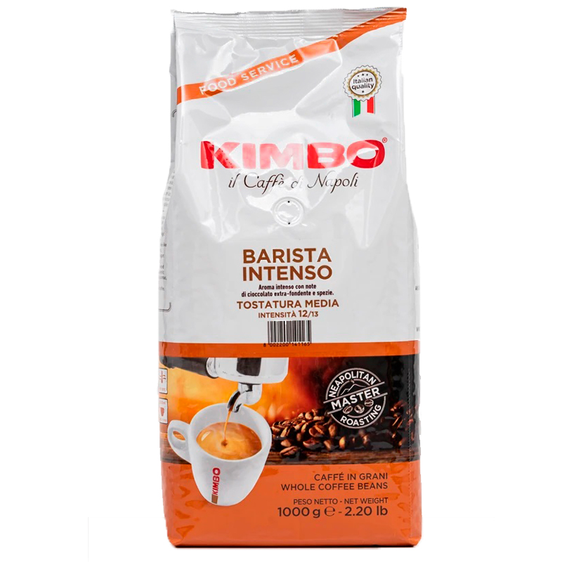 Кава в зернах Kimbo Barista Intenso 1 кг Кава в зернах Kimbo Barista Intenso 1 кг