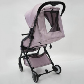 Дитяча прогулянкова легка коляска книжка складана Voyage Smart T3101F. Колір: рожевий. Зображення №4