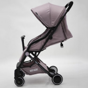 Дитяча прогулянкова легка коляска книжка складана Voyage Smart T3101F. Колір: рожевий. Зображення №7