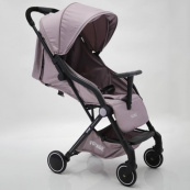 Дитяча прогулянкова легка коляска книжка складана Voyage Smart T3101F. Колір: рожевий. Зображення №8