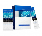 Маска для обличчя омолоджувальна FarmStay Collagen Water Full Moist нічна, 4 мл. Зображення №2