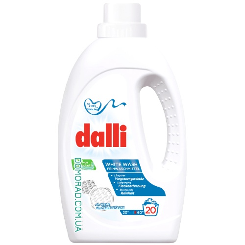 DALLI Гель для прання White Wash 20WL DALLI Гель для прання White Wash 20WL