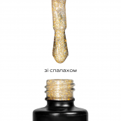 Гель-лак для нігтів L`oren світловідбиваючий 7 мл № 01 SD Золоті блискітки. Зображення №3 Гель-лак для нігтів L`oren світловідбиваючий 7 мл № 01 SD Золоті блискітки. Зображення №3