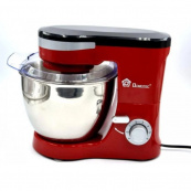 Міксер-тестоміс планетарний Domotec MS-1368 на 6 швидкостей 3 насадки чаша 4 л 1500 W. Зображення №5