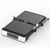 Гриль-барбекю електричний Magio MG-356, Настільний гриль для гамбургерів Притискна електробутербродниця. Зображення №3