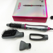 Професійний стайлер для укладання волосся 4в1 VGR V-408 700 Вт, Функціональний професійний фен. Зображення №6