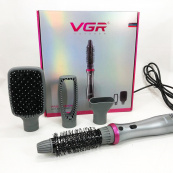 Професійний стайлер для укладання волосся 4в1 VGR V-408 700 Вт, Функціональний професійний фен. Зображення №11