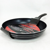 Сковорода UNIQUE UN-5155 26 см з антипригарним покриттям та ергономічною бакелітовою ручкою. Зображення №3