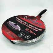 Сковорода з кришкою UNIQUE UN-5165 26 см і із зовнішнім та внутрішнім антипригарним покриттям. Зображення №2