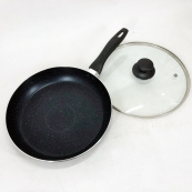 Сковорода з кришкою UNIQUE UN-5165 26 см і із зовнішнім та внутрішнім антипригарним покриттям. Зображення №5