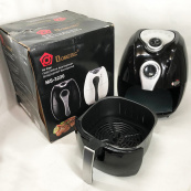 Аерофритниця Мультипіч Аерогриль Domotec MS-3220 1300 Вт 4,5 л Безмасляна з Таймером. Колір: чорний. Зображення №5