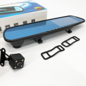 Дзеркало відеореєстратор L-9002 з 2-ма камерами, LCD 4.3'', 1080P Full HD. Зображення №8