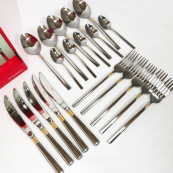 Набір столових приладів 24 предметів Con Brio CB-3912. Зображення №2