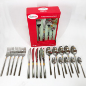 Набір столових приладів 24 предметів Con Brio CB-3912. Зображення №5