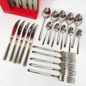 Набір столових приладів 24 предметів Con Brio CB-3912. Зображення №11