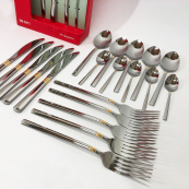 Набір столових приладів 24 предметів Con Brio CB-3912. Зображення №12