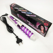 Плойка спіральна для волосся Domotec MS-4901 з кераміко-турмаліновим покриттям, Стайлер для завивки. Зображення №2