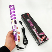 Плойка спіральна для волосся Domotec MS-4901 з кераміко-турмаліновим покриттям, Стайлер для завивки. Зображення №11