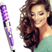 Плойка спіральна для волосся Domotec MS-4901 з кераміко-турмаліновим покриттям, Стайлер для завивки. Зображення №13