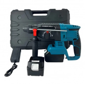 Перфоратор акумуляторний безщітковий KRAFFTEC 48V 2 акб 4.0AH дриль на акамуляторі для дому в кейсі. Зображення №4