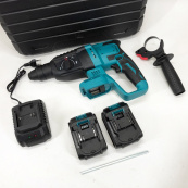 Перфоратор акумуляторний безщітковий KRAFFTEC 48V 2 акб 4.0AH дриль на акамуляторі для дому в кейсі. Зображення №20