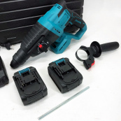 Перфоратор акумуляторний безщітковий KRAFFTEC 48V 2 акб 4.0AH дриль на акамуляторі для дому в кейсі. Зображення №22