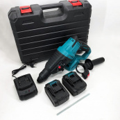 Перфоратор акумуляторний безщітковий KRAFFTEC 48V 2 акб 4.0AH дриль на акамуляторі для дому в кейсі. Зображення №24