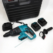 Перфоратор акумуляторний безщітковий KRAFFTEC 48V 2 акб 4.0AH дриль на акамуляторі для дому в кейсі. Зображення №26