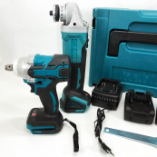 Набор 2 в 1 шуруповёрт + гайковёрт в чемодане 2 аккумулятора. Изображение №6
