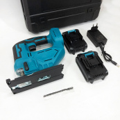 Акумуляторний безщітковий лобзик 24V з 2 АКБ у пластиковому кейсі з регулюванням швидкості та кута нахилу. Зображення №15