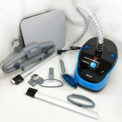 Відпарювач вертикальний для одягу зі стійкою RAF R.3038 1800 W. Колір: синій. Зображення №4