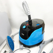 Відпарювач вертикальний для одягу зі стійкою RAF R.3038 1800 W. Колір: синій. Зображення №5