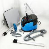 Відпарювач вертикальний для одягу зі стійкою RAF R.3038 1800 W. Колір: синій. Зображення №7