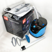 Відпарювач вертикальний для одягу зі стійкою RAF R.3038 1800 W. Колір: синій. Зображення №8