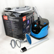 Відпарювач вертикальний для одягу зі стійкою RAF R.3038 1800 W. Колір: синій. Зображення №9