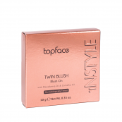 Рум'яна для обличчя TopFace Instyle Blush On подвійні РТ353 № 04. Зображення №6