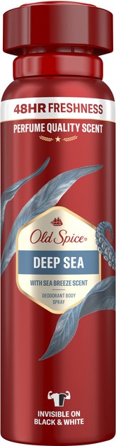 Аерозольний дезодорант Old Spice Deep Sea 150 мл Аерозольний дезодорант Old Spice Deep Sea 150 мл
