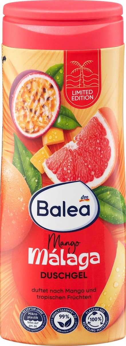 Гель для душу Balea Malaga Mango 300 мл Гель для душу Balea Malaga Mango 300 мл