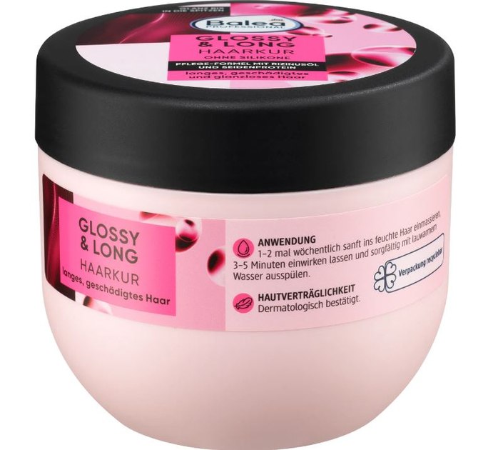 Професійна маска Glossy & Long Balea 300 мл Професійна маска Glossy & Long Balea 300 мл