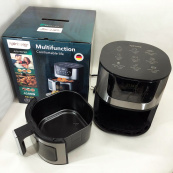 Аерогриль Rainberg RB-2268 4200 Вт аерофритюрниця безолійна без олії з регулюванням температури 8 л. Зображення №2