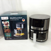 Аерогриль Rainberg RB-2268 4200 Вт аерофритюрниця безолійна без олії з регулюванням температури 8 л. Зображення №8