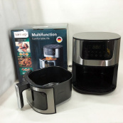 Аерогриль Rainberg RB-2268 4200 Вт аерофритюрниця безолійна без олії з регулюванням температури 8 л. Зображення №13