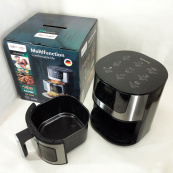 Аерогриль Rainberg RB-2268 4200 Вт аерофритюрниця безолійна без олії з регулюванням температури 8 л. Зображення №16