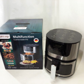 Аерогриль Rainberg RB-2268 4200 Вт аерофритюрниця безолійна без олії з регулюванням температури 8 л. Зображення №18