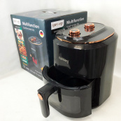 Аэрофритюрница для дома с таймером Rainberg RB-2242 на 6 л безмасляная фритюрница 3800 Вт. Цвет: черный. Изображение №17 Аэрофритюрница для дома с таймером Rainberg RB-2242 на 6 л безмасляная фритюрница 3800 Вт. Цвет: черный. Изображение №17