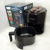 Аэрофритюрница для дома с таймером Rainberg RB-2242 на 6 л безмасляная фритюрница 3800 Вт. Цвет: черный. Изображение №18 Аэрофритюрница для дома с таймером Rainberg RB-2242 на 6 л безмасляная фритюрница 3800 Вт. Цвет: черный. Изображение №18