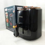 Аэрофритюрница для дома с таймером Rainberg RB-2242 на 6 л безмасляная фритюрница 3800 Вт. Цвет: черный. Изображение №19 Аэрофритюрница для дома с таймером Rainberg RB-2242 на 6 л безмасляная фритюрница 3800 Вт. Цвет: черный. Изображение №19