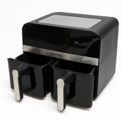 Аерогриль Rainberg RB-2290 4200 Вт 13 л, аерогриль на 2 контейнери, мультипічка, кухонна фритюрниця. Зображення №4