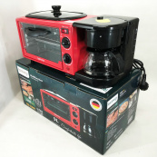 Электрическая печь для завтрака 3в1 Rainberg RB-2286R 3800 Вт (печь, кофеварка, жарочная поверхность). Изображение №2 Электрическая печь для завтрака 3в1 Rainberg RB-2286R 3800 Вт (печь, кофеварка, жарочная поверхность). Изображение №2