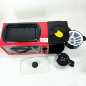 Электрическая печь для завтрака 3в1 Rainberg RB-2286R 3800 Вт (печь, кофеварка, жарочная поверхность). Изображение №10 Электрическая печь для завтрака 3в1 Rainberg RB-2286R 3800 Вт (печь, кофеварка, жарочная поверхность). Изображение №10